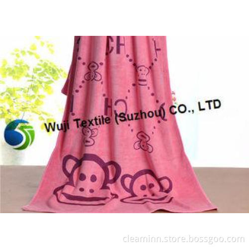 Personalised 60*120cm Microfiber Bath Towels , Paul Frank C